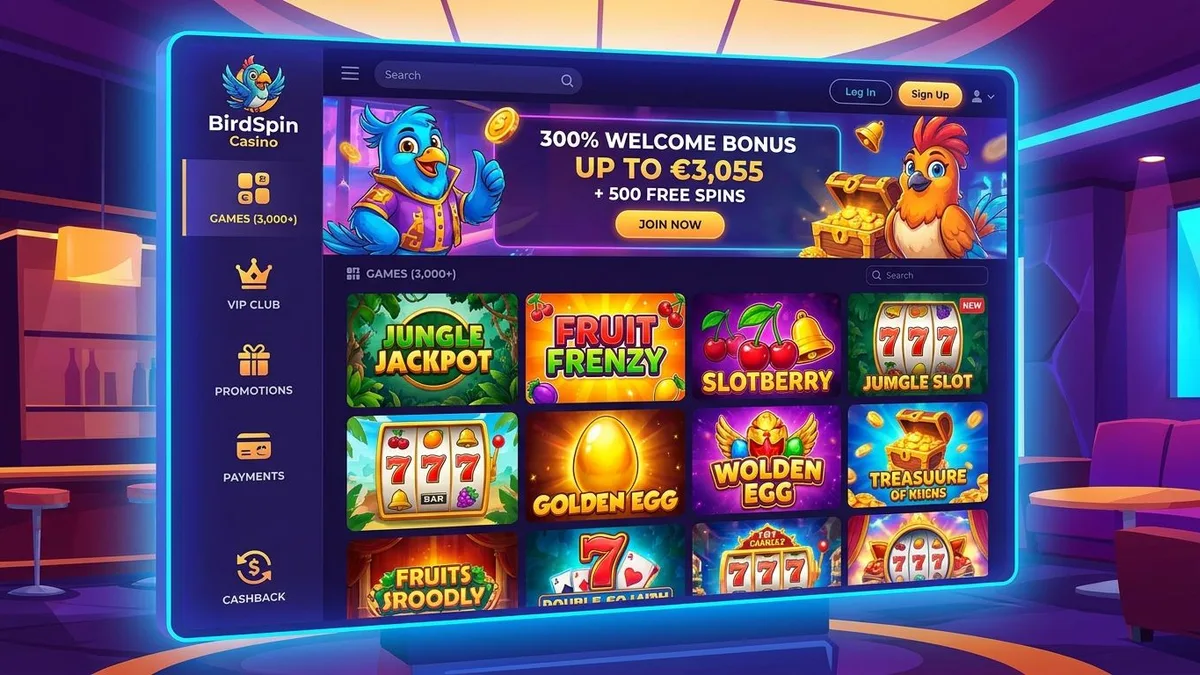 Casino spil hos Birdspin